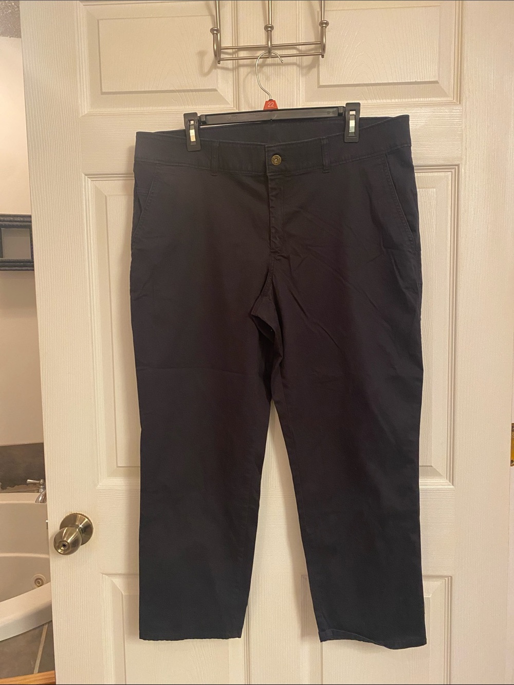 The North Face Men's Navy Straight Chinos